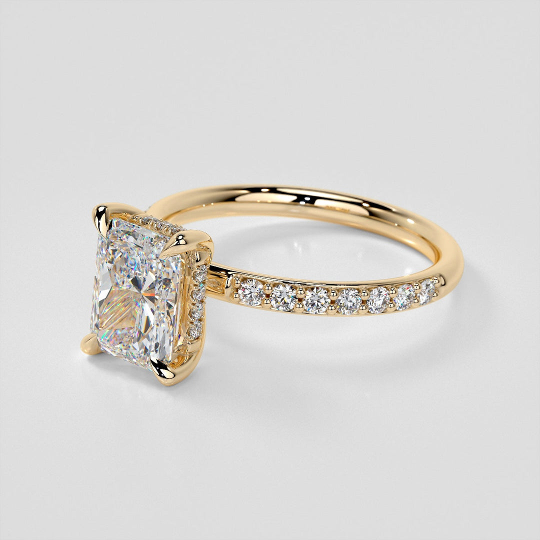 2 Carat Radiant Hidden Halo vs Oval Lab Grown Diamond for Your Ethical ...