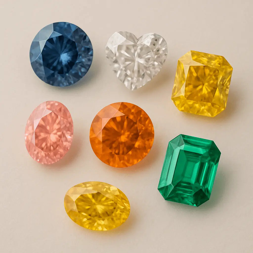 Different Diamond colors