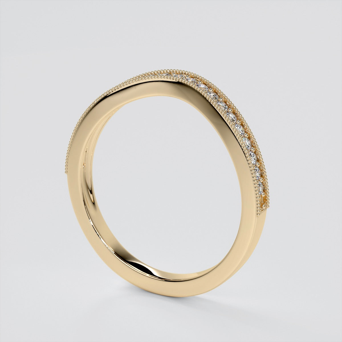Tapered Claw-Style Asscher Cut Wedding Set with Accents