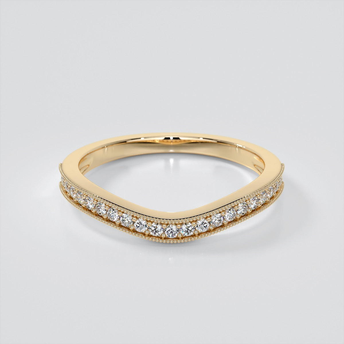 Claw-Style Asscher Cut Trio Wedding Set