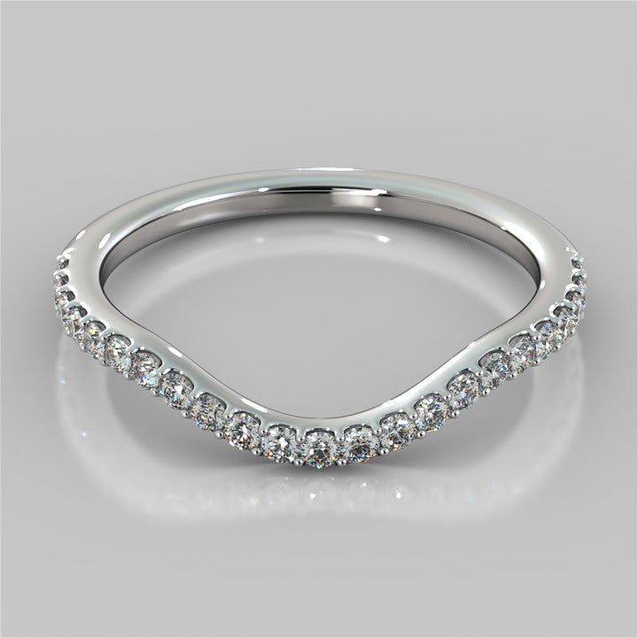 Oval Cut Three-Stone Engagement Ring With Accents