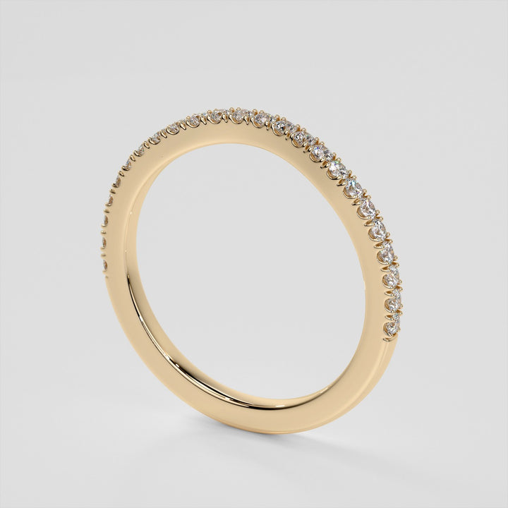 Pear Cut Halo Engagement Ring With Accents