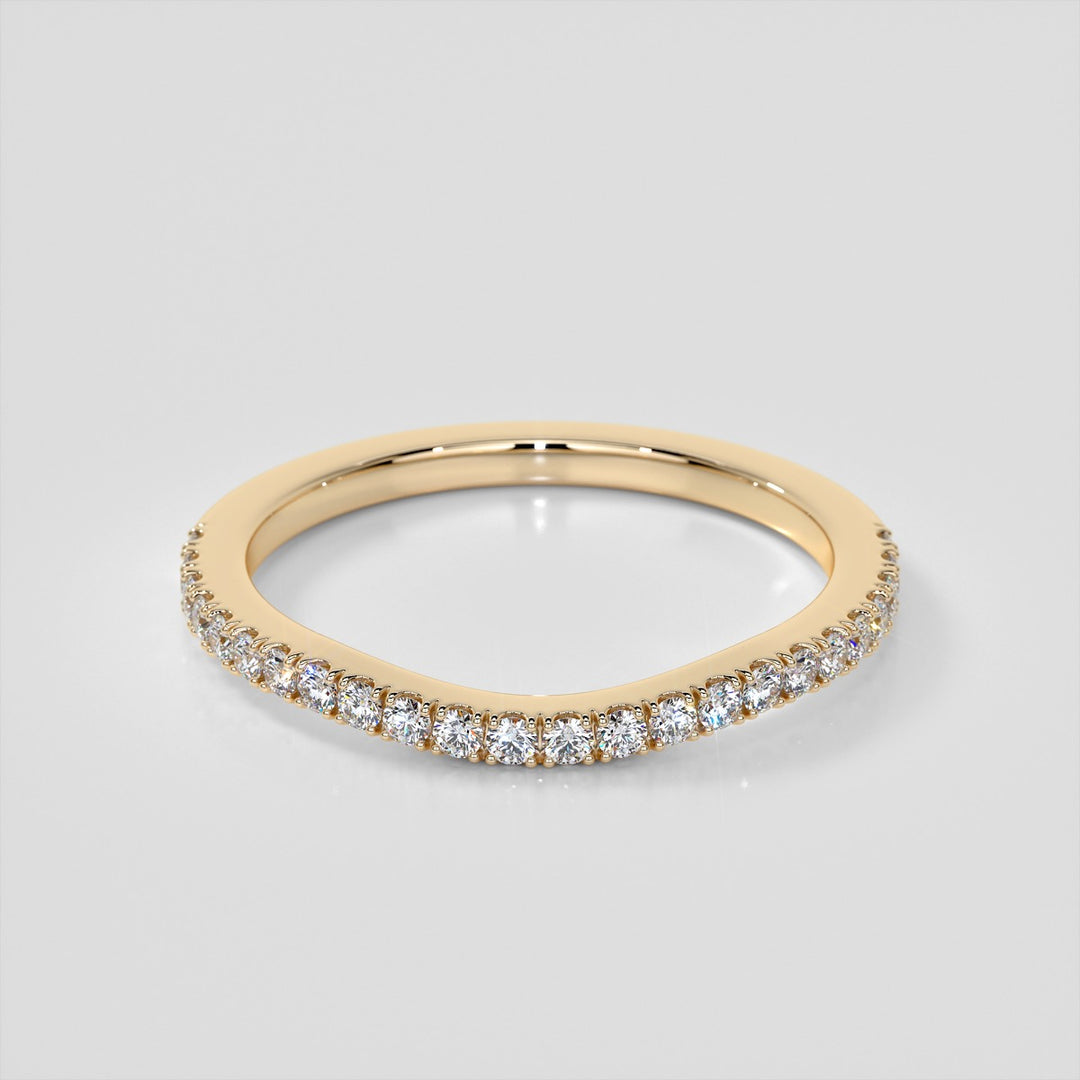 Pear Cut Halo Engagement Ring With Accents