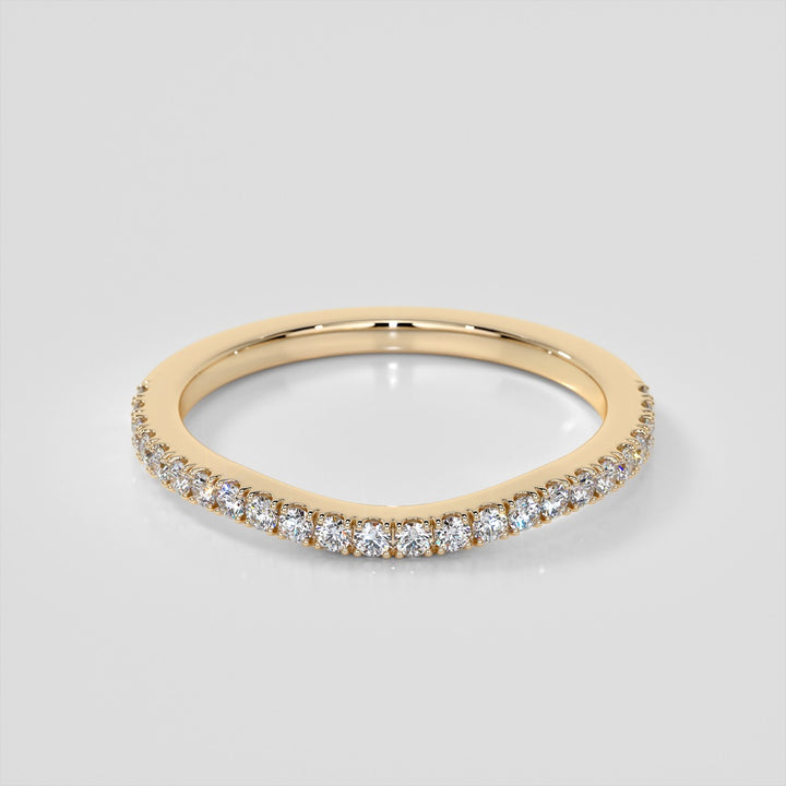 Pear Cut Halo Engagement Ring With Accents