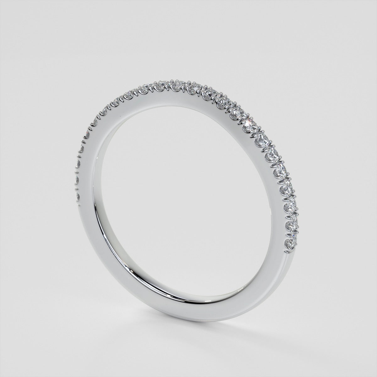 Lab Grown Diamond Radiant Cut Halo Engagement Ring With Accents