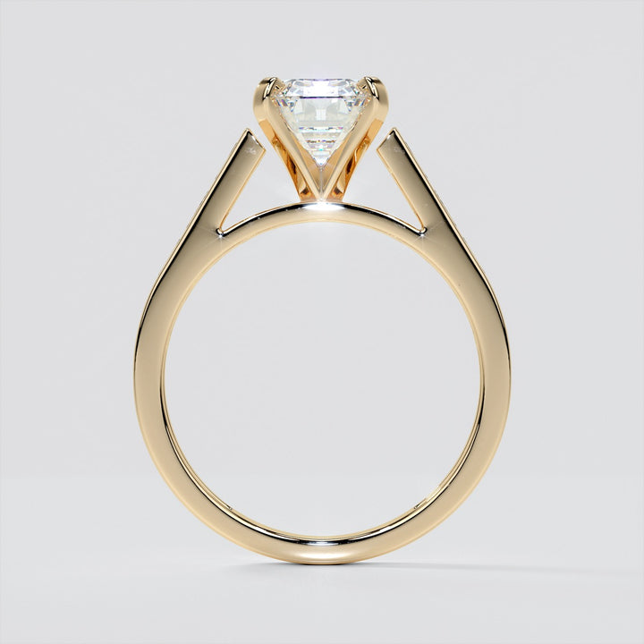 Emerald Baguettes Wedding Set