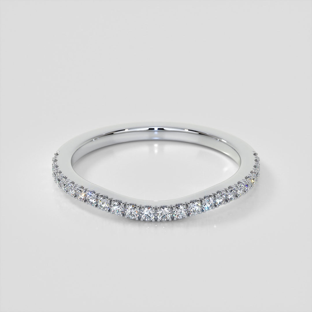 Marquise Cut Wedding Set With Pavé Halo