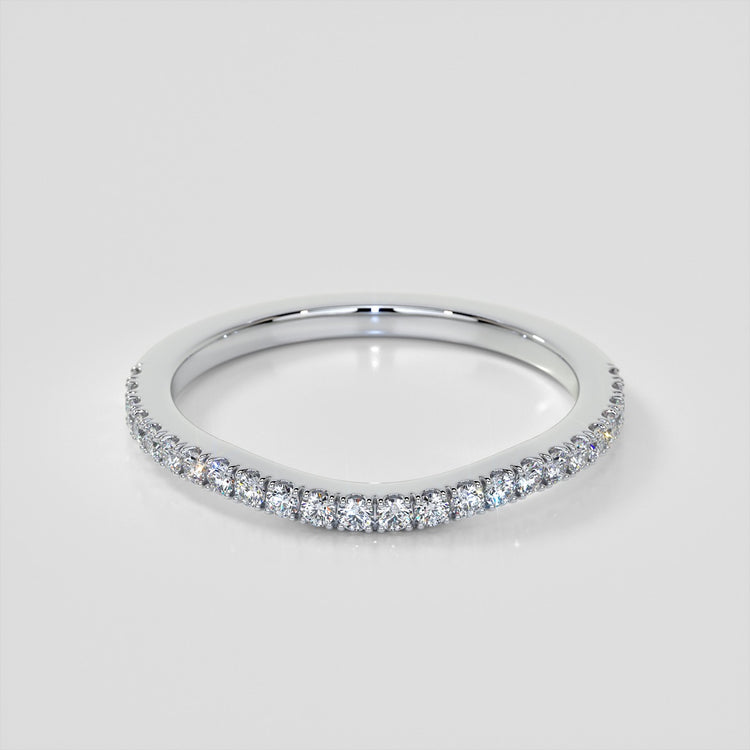 Marquise Cut Wedding Set With Pavé Halo