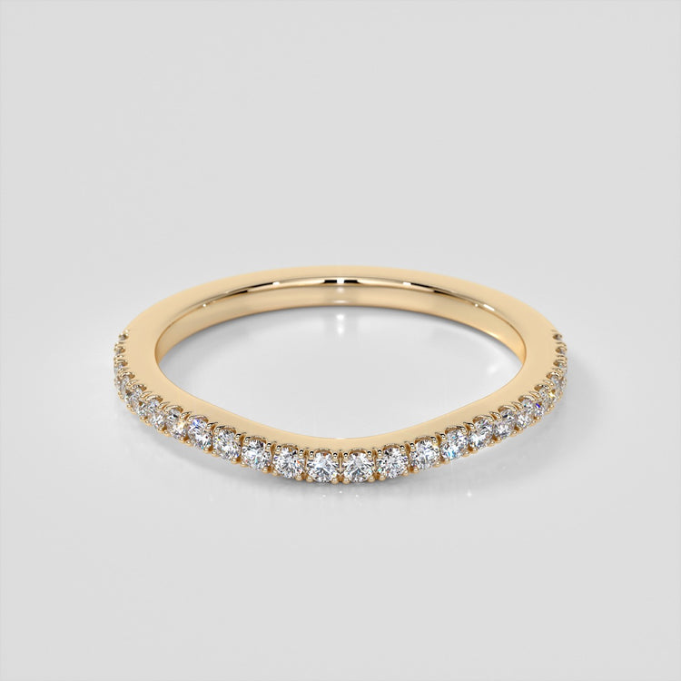 Marquise Cut Trio Wedding Set With Pavé Halo