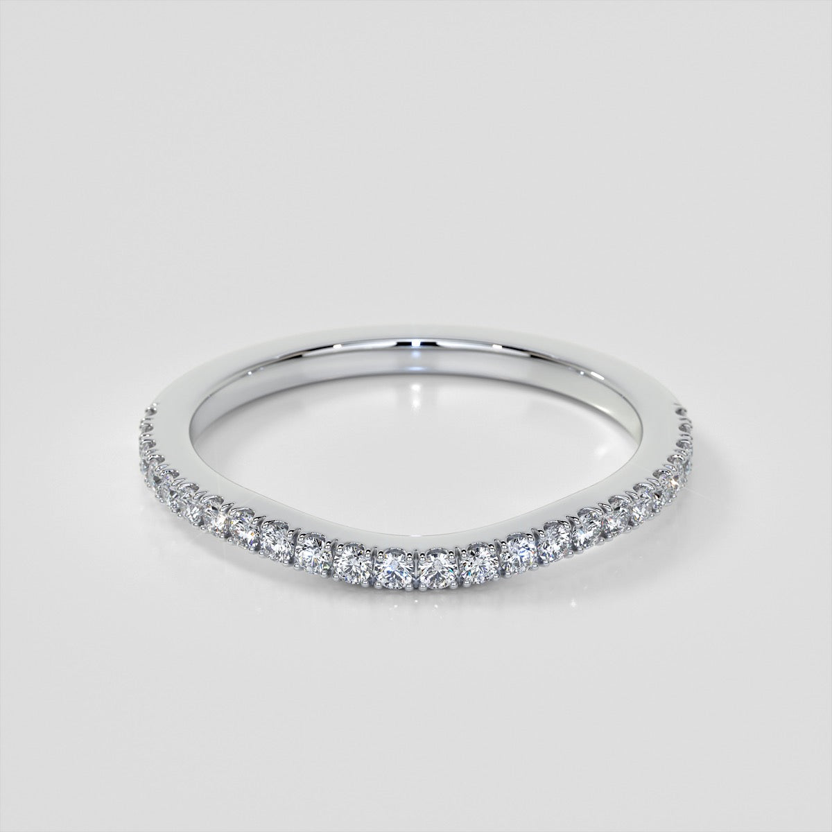 Lab Grown Diamond Princess Cut Halo Engagement Ring