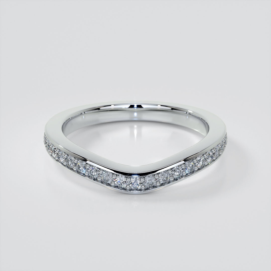 1.5Ct Radiant Cut Lab Grown Diamond VVS Clarity | F-Color Engagement Ring in 18K White Gold