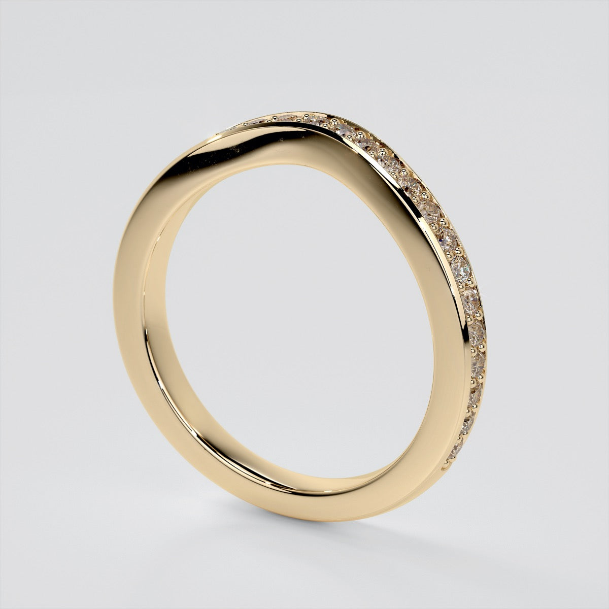 1.5Ct Cushion Cut Lab Grown Diamond VVS Clarity | F-Color Engagement Ring in 18K White Gold