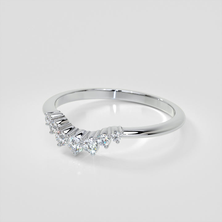 Soft Elegance Band Set With Lab Grown Diamonds