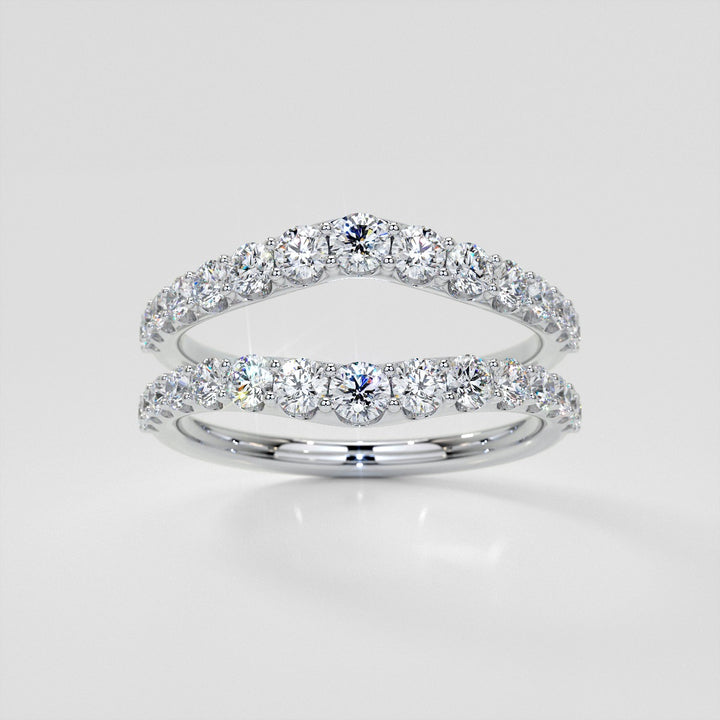 ½ CTW Lab Grown Diamond Graceful Cascade Band