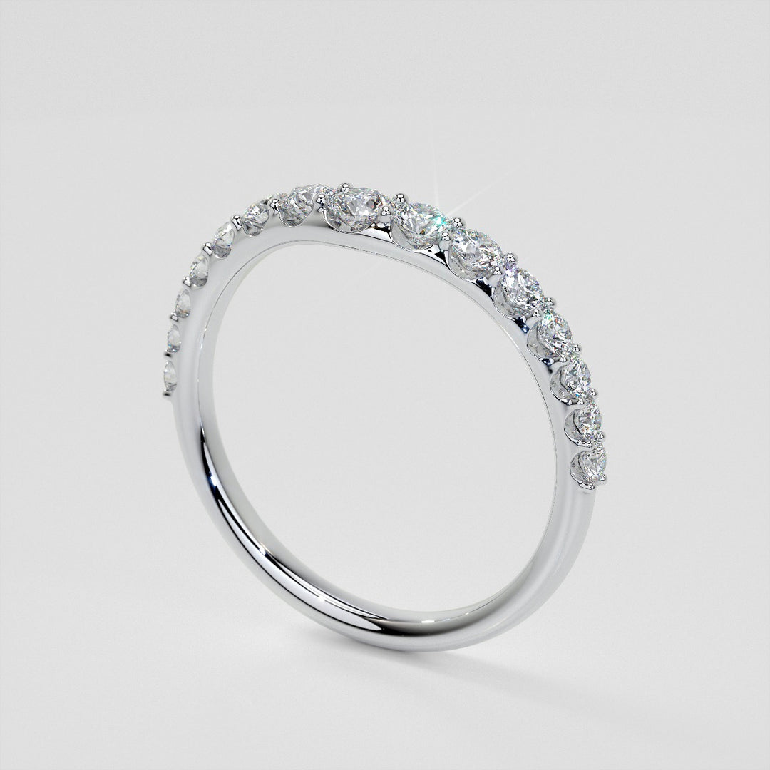½ CTW Lab Grown Diamond Graceful Cascade Band