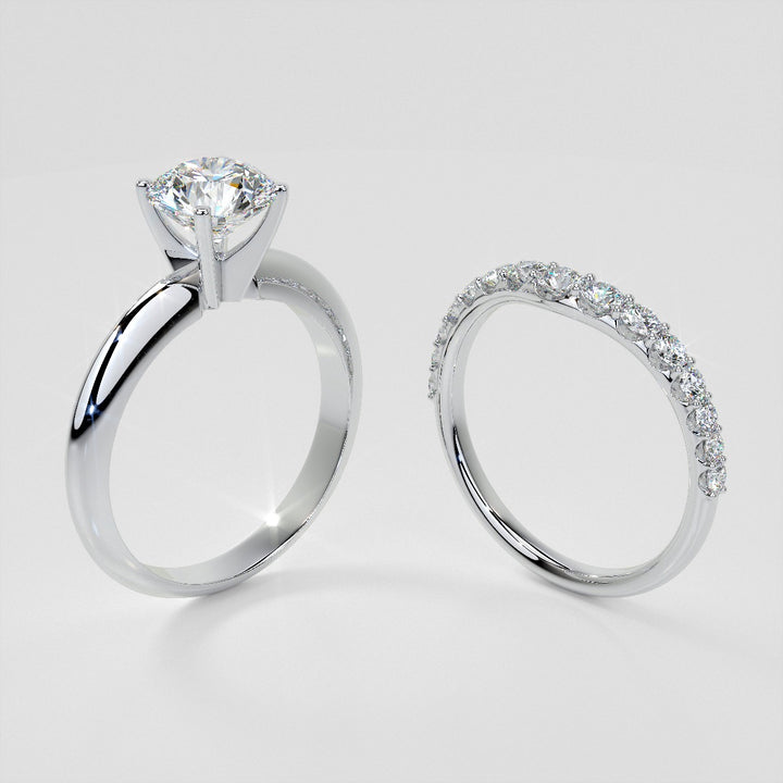 ½ CTW Lab Grown Diamond Graceful Cascade Band