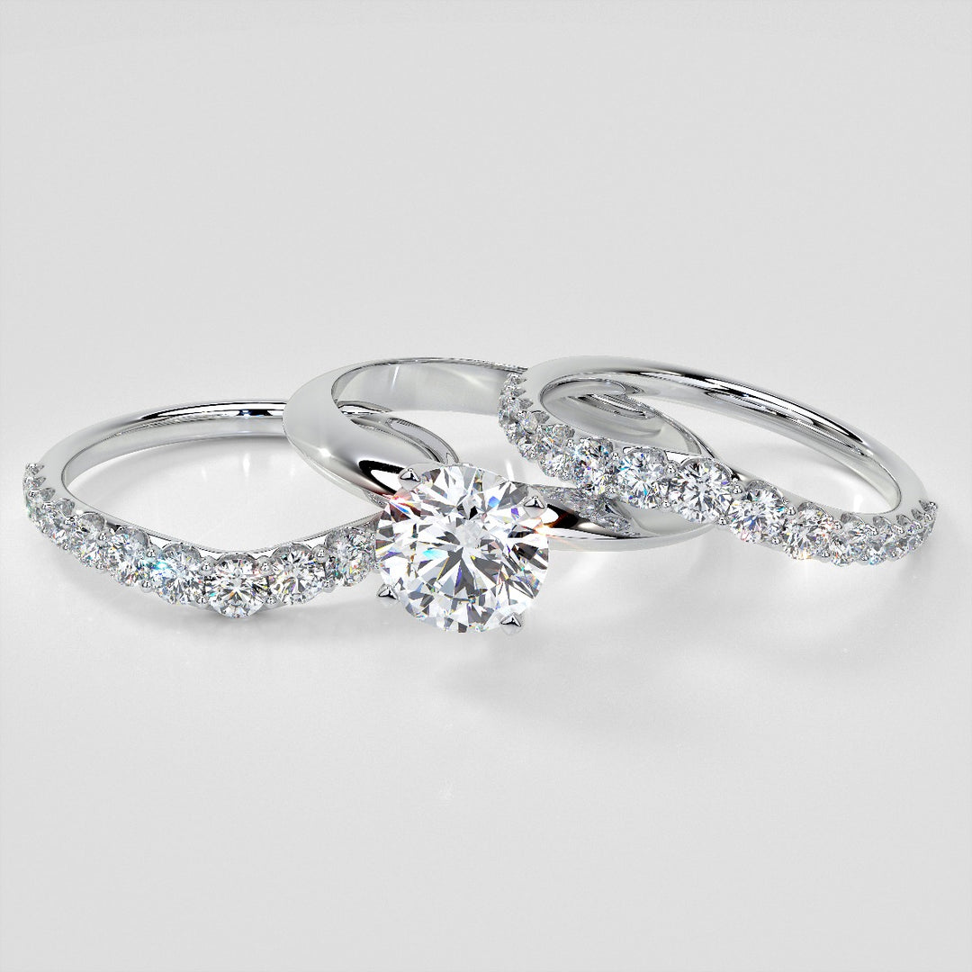 ½ CTW Lab Grown Diamond Graceful Cascade Band