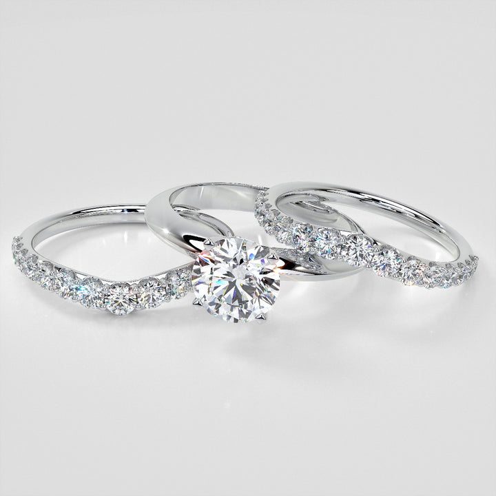 ½ CTW Lab Grown Diamond Graceful Cascade Band