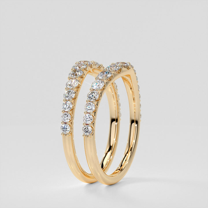 ½ CTW Lab Grown Diamond Graceful Cascade Band