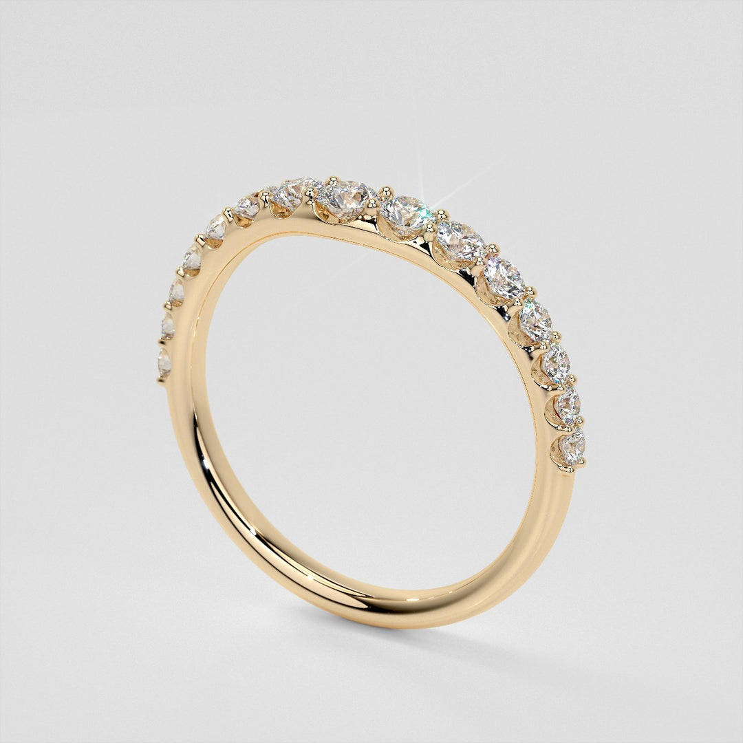 ½ CTW Lab Grown Diamond Graceful Cascade Band