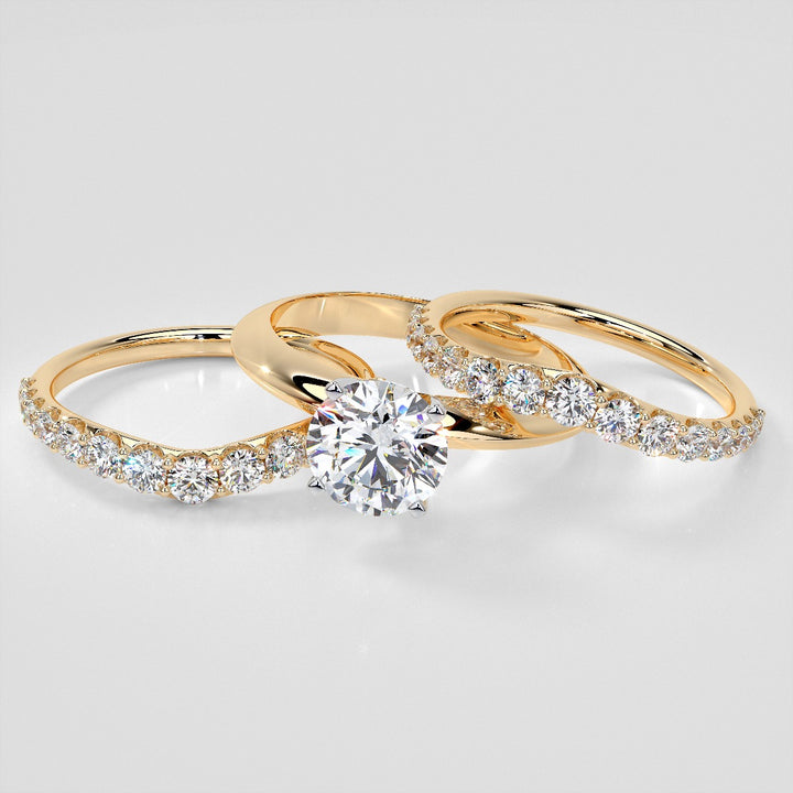 ½ CTW Lab Grown Diamond Graceful Cascade Band