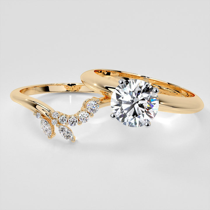 1/5 CTW Lab Grown Diamond Feathered Arc Contour Band Enhancer