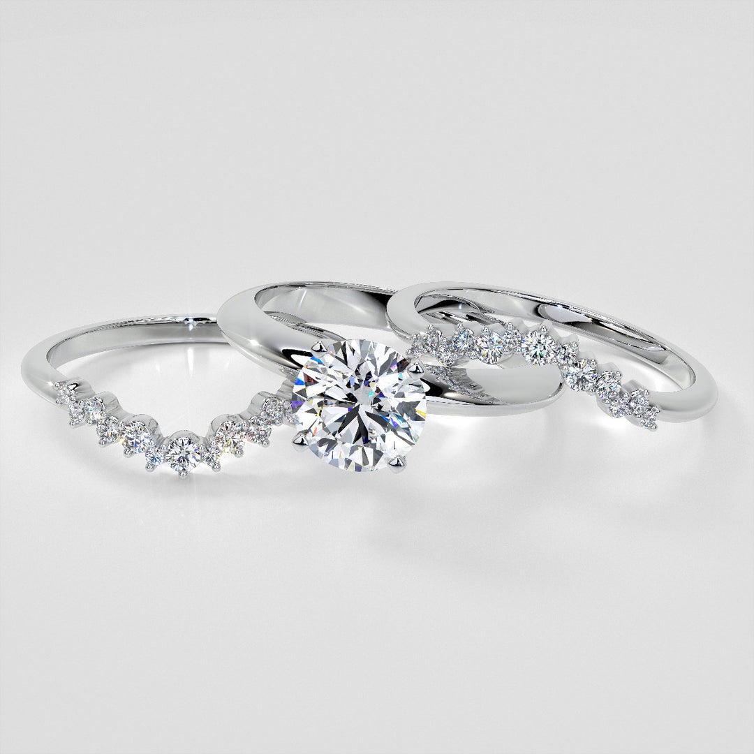 1/6 CTW Lab Grown Diamond Contour Band