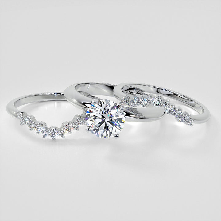 1/6 CTW Lab Grown Diamond Contour Band