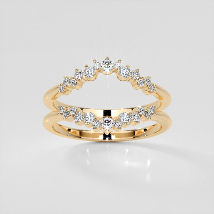 1/6 CTW Lab Grown Diamond Contour Band