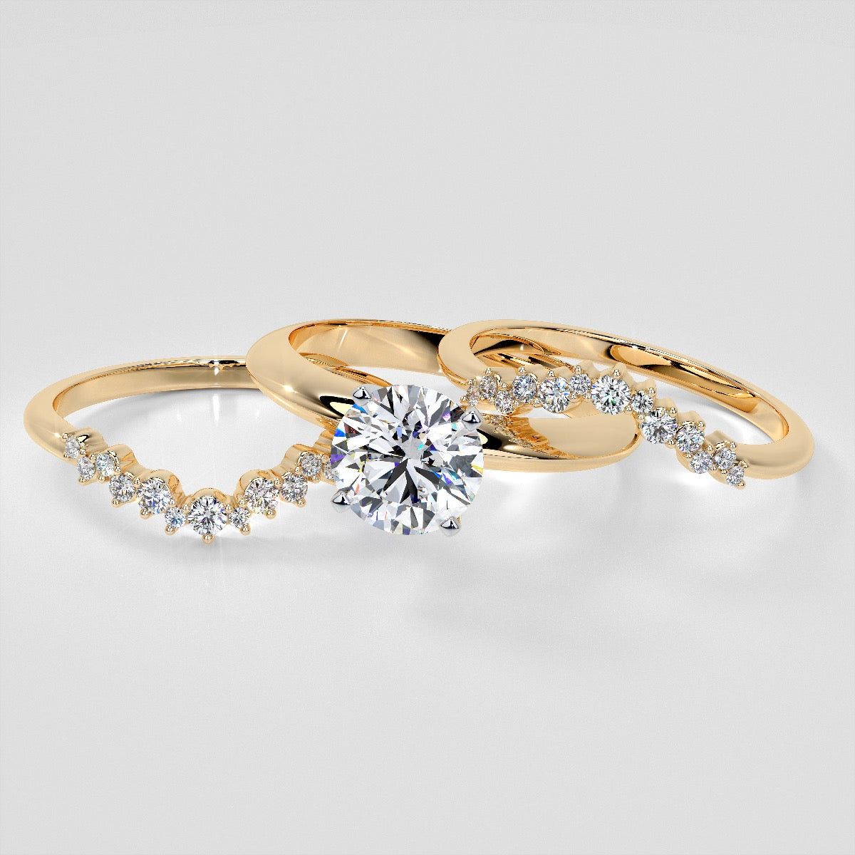 1/6 CTW Lab Grown Diamond Contour Band