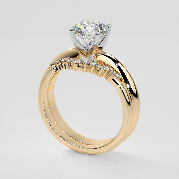 1/6 CTW Lab Grown Diamond Contour Band