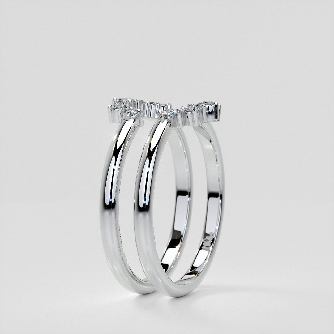 Lab Grown Diamond Celestial Embrace Band .07 CTW