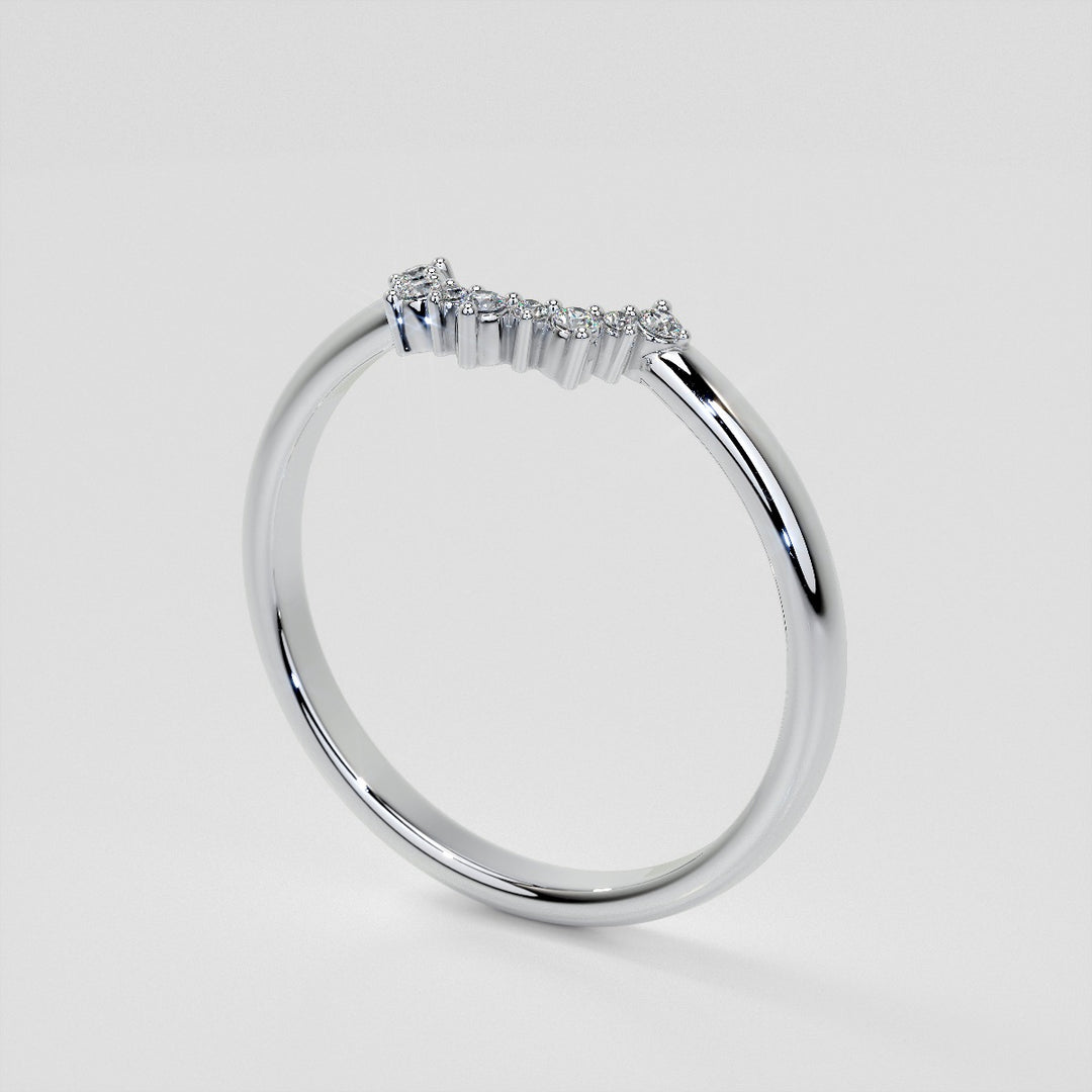 Lab Grown Diamond Celestial Embrace Band .07 CTW