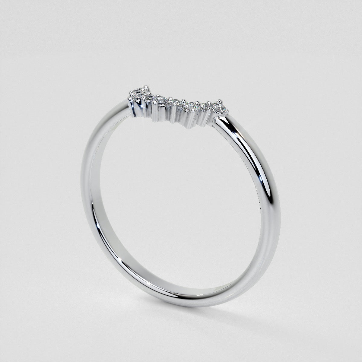 Lab Grown Diamond Celestial Embrace Band .07 CTW