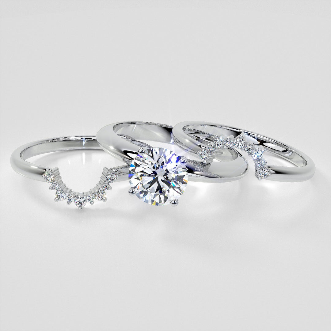 Lab Grown Diamond Celestial Embrace Band .07 CTW