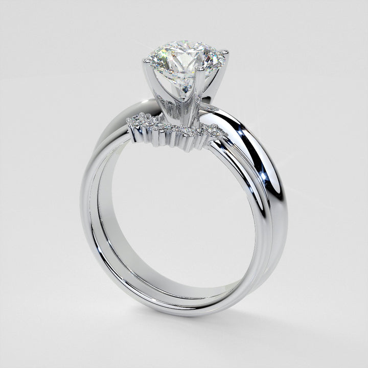 Lab Grown Diamond Celestial Embrace Band .07 CTW