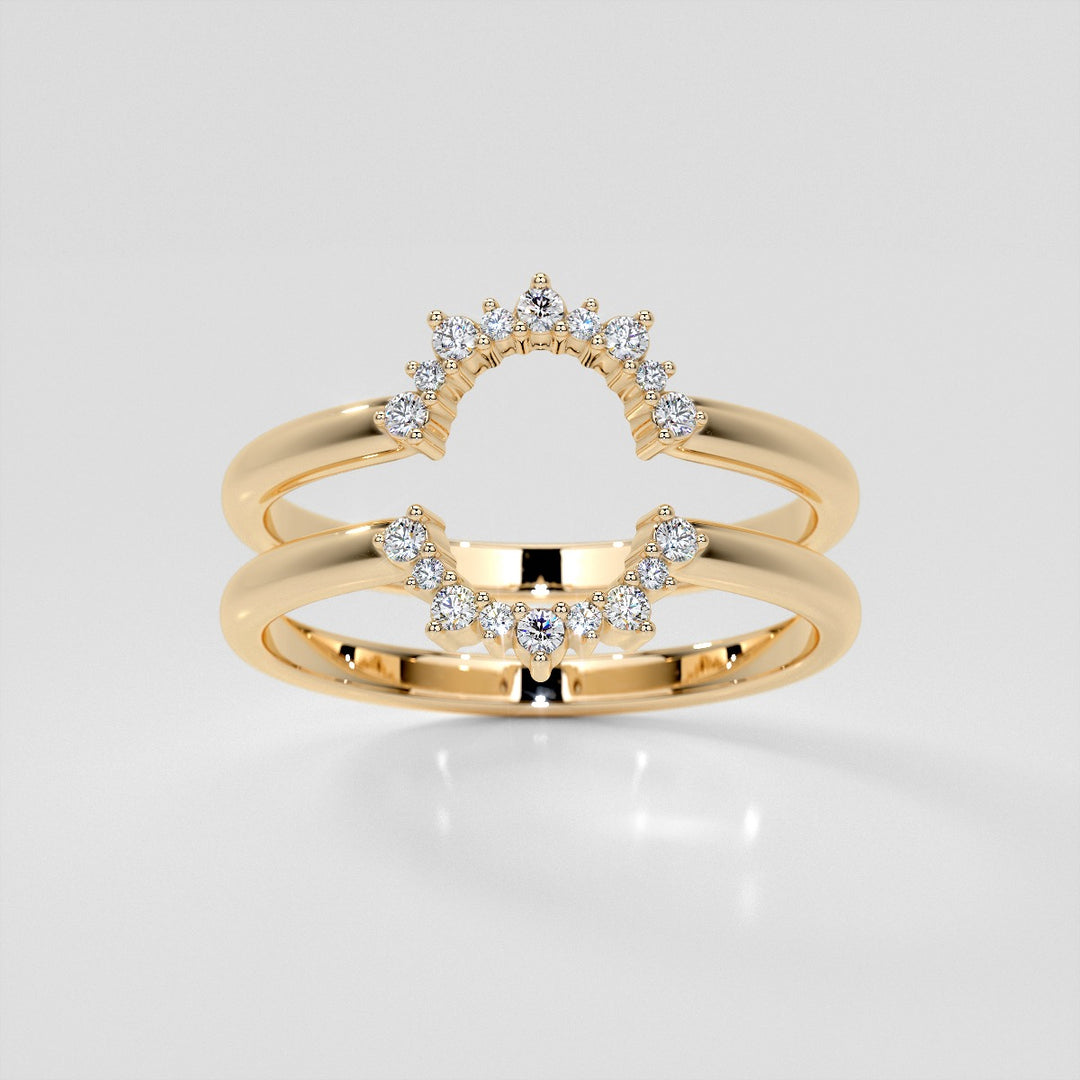 Lab Grown Diamond Celestial Embrace Band .07 CTW