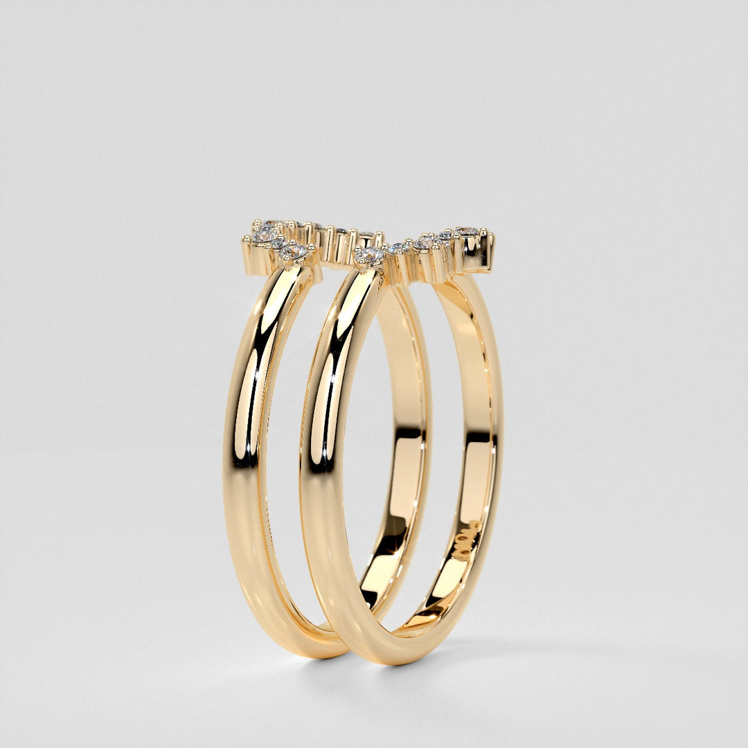 Lab Grown Diamond Celestial Embrace Band .07 CTW