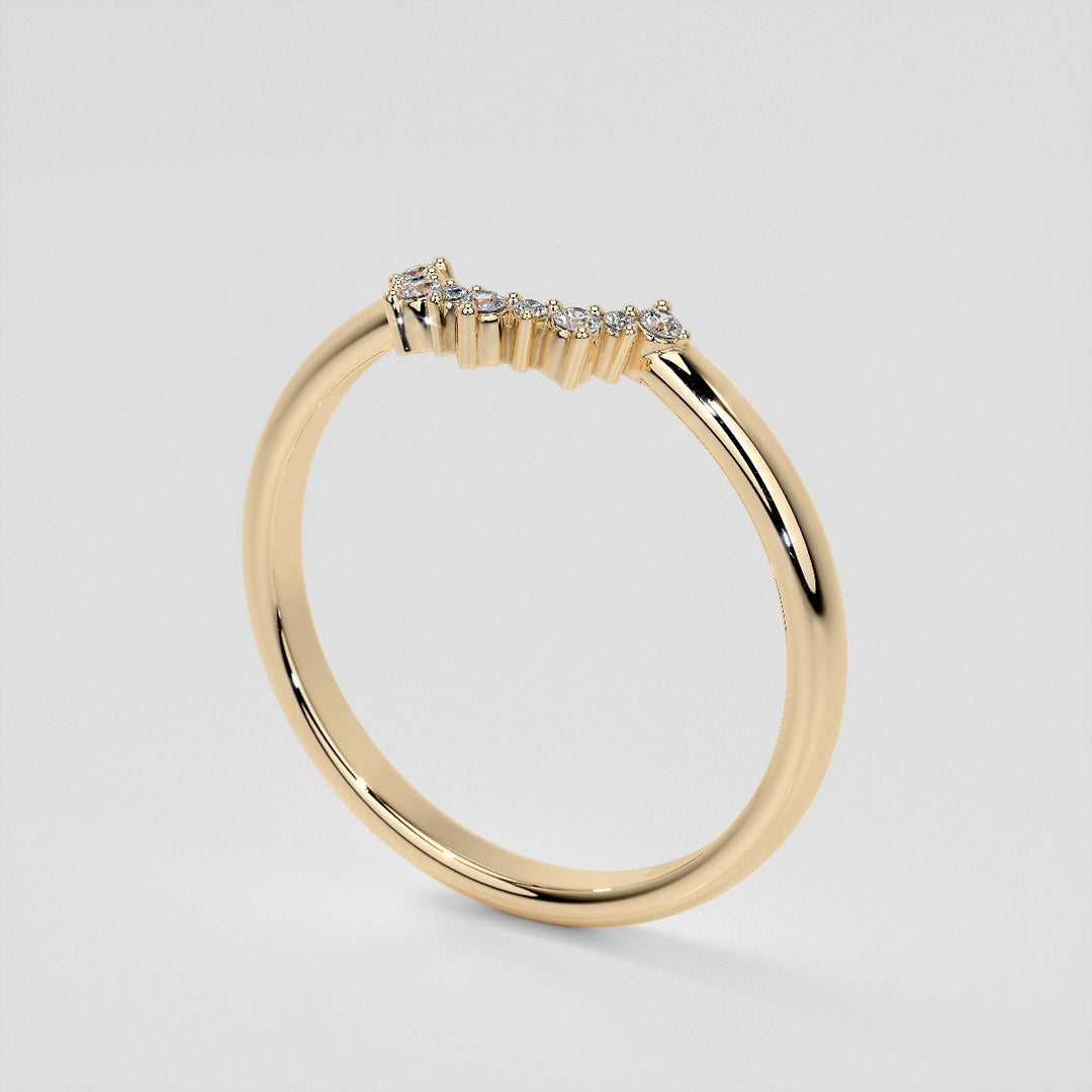 Lab Grown Diamond Celestial Embrace Band .07 CTW