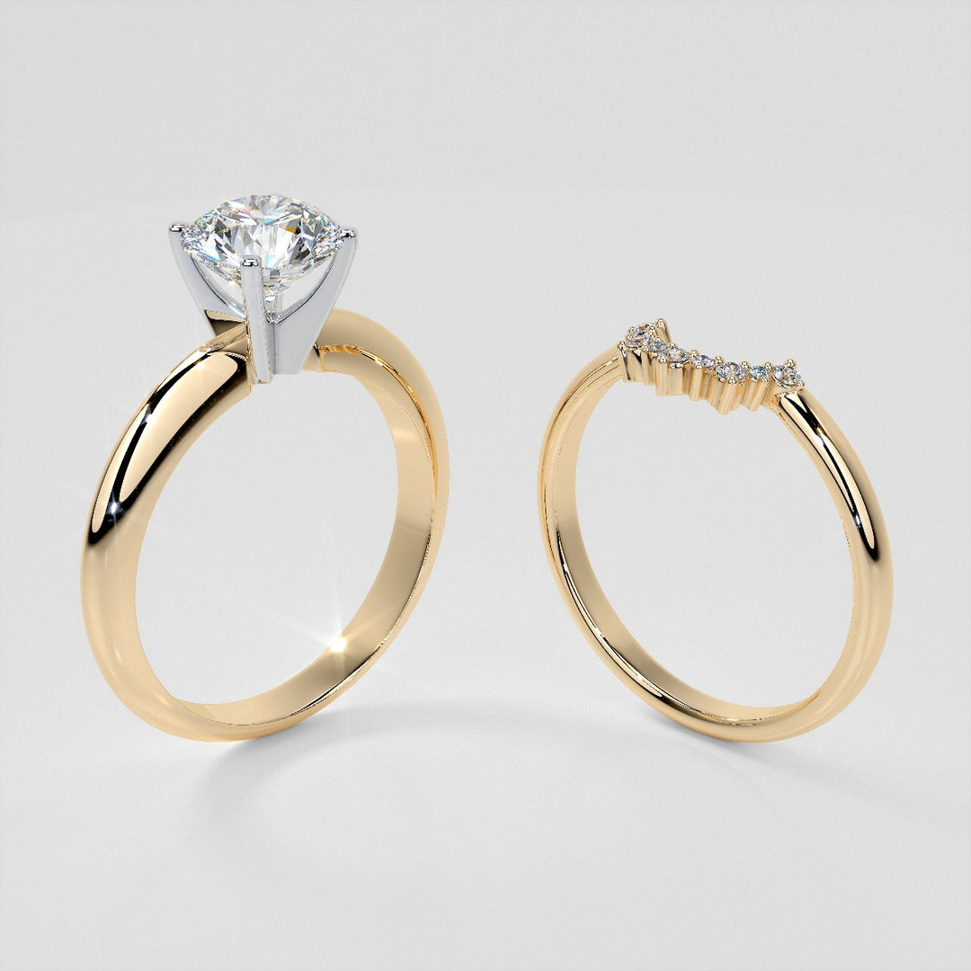 Lab Grown Diamond Celestial Embrace Band .07 CTW