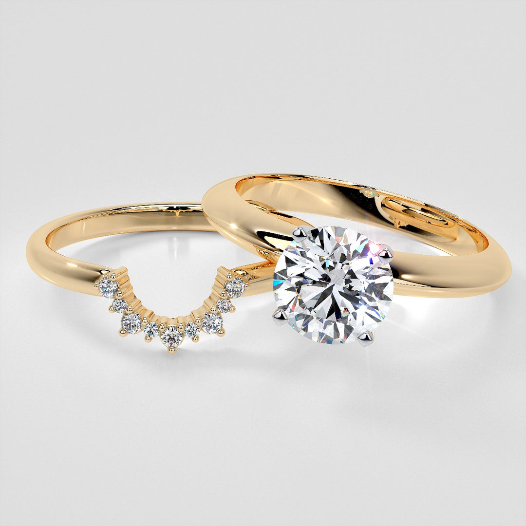 Lab Grown Diamond Celestial Embrace Band .07 CTW