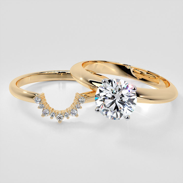 Lab Grown Diamond Celestial Embrace Band .07 CTW