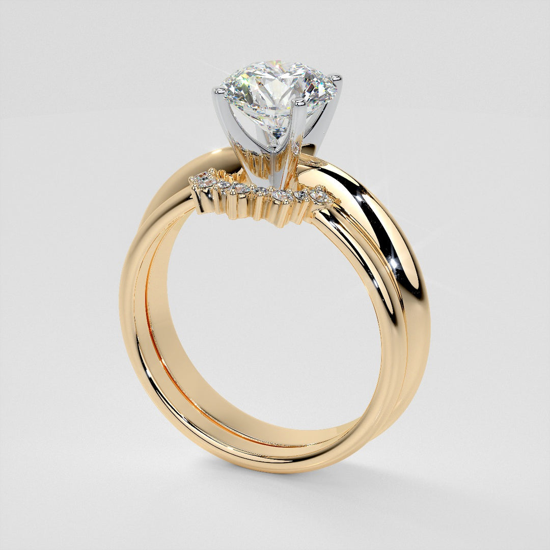 Lab Grown Diamond Celestial Embrace Band .07 CTW