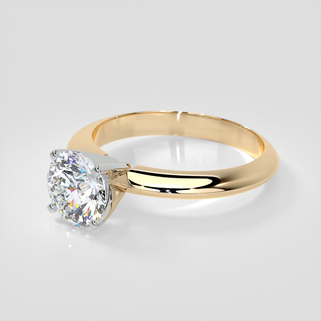 Small Arch Lab Grown Diamond Band .06 CTW