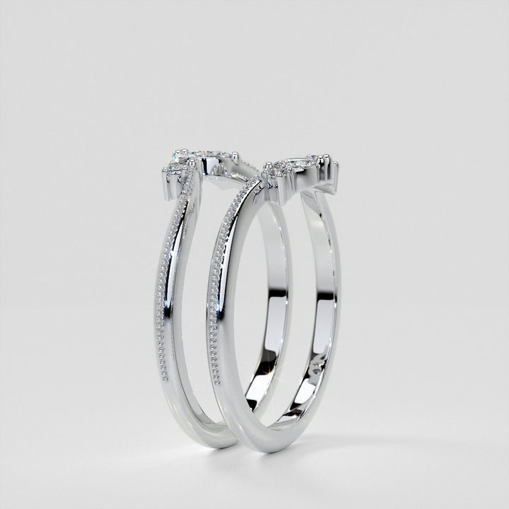 1/8 CTW Lab Grown Diamond Contour Band