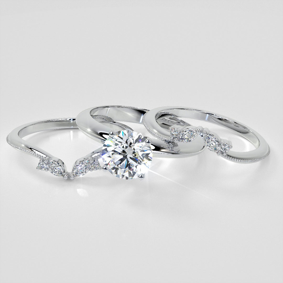 1/8 CTW Lab Grown Diamond Contour Band