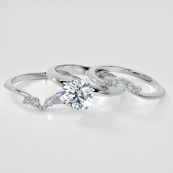 1/8 CTW Lab Grown Diamond Contour Band