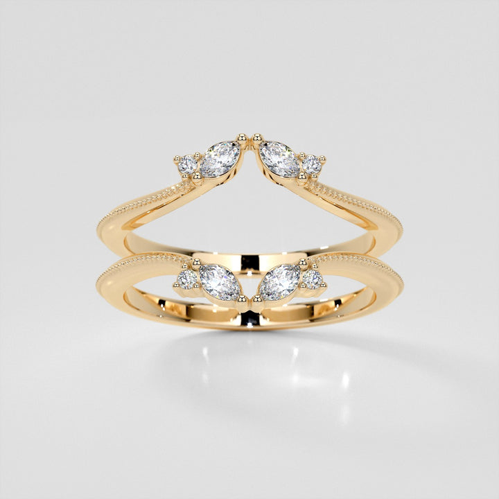 1/8 CTW Lab Grown Diamond Contour Band