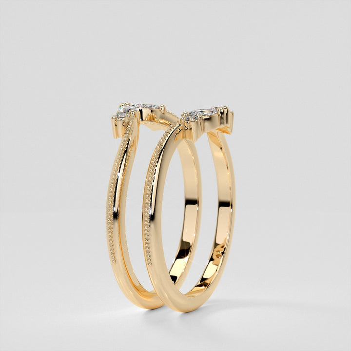 1/8 CTW Lab Grown Diamond Contour Band