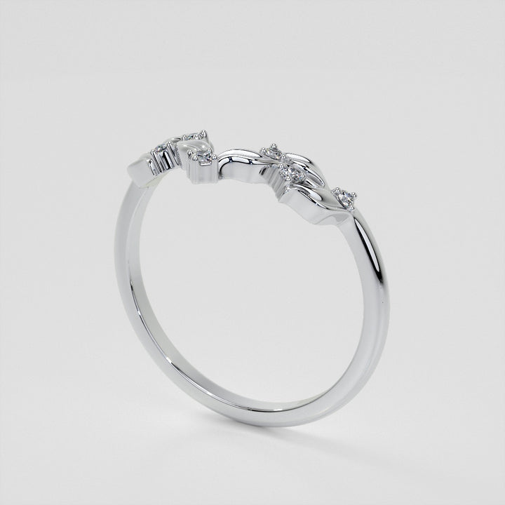 Winding Vine Lab Grown Diamond Band .05 CTW